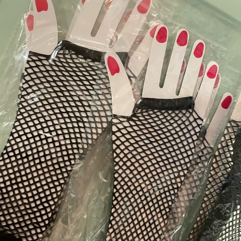 New‎ package fishnet gloves